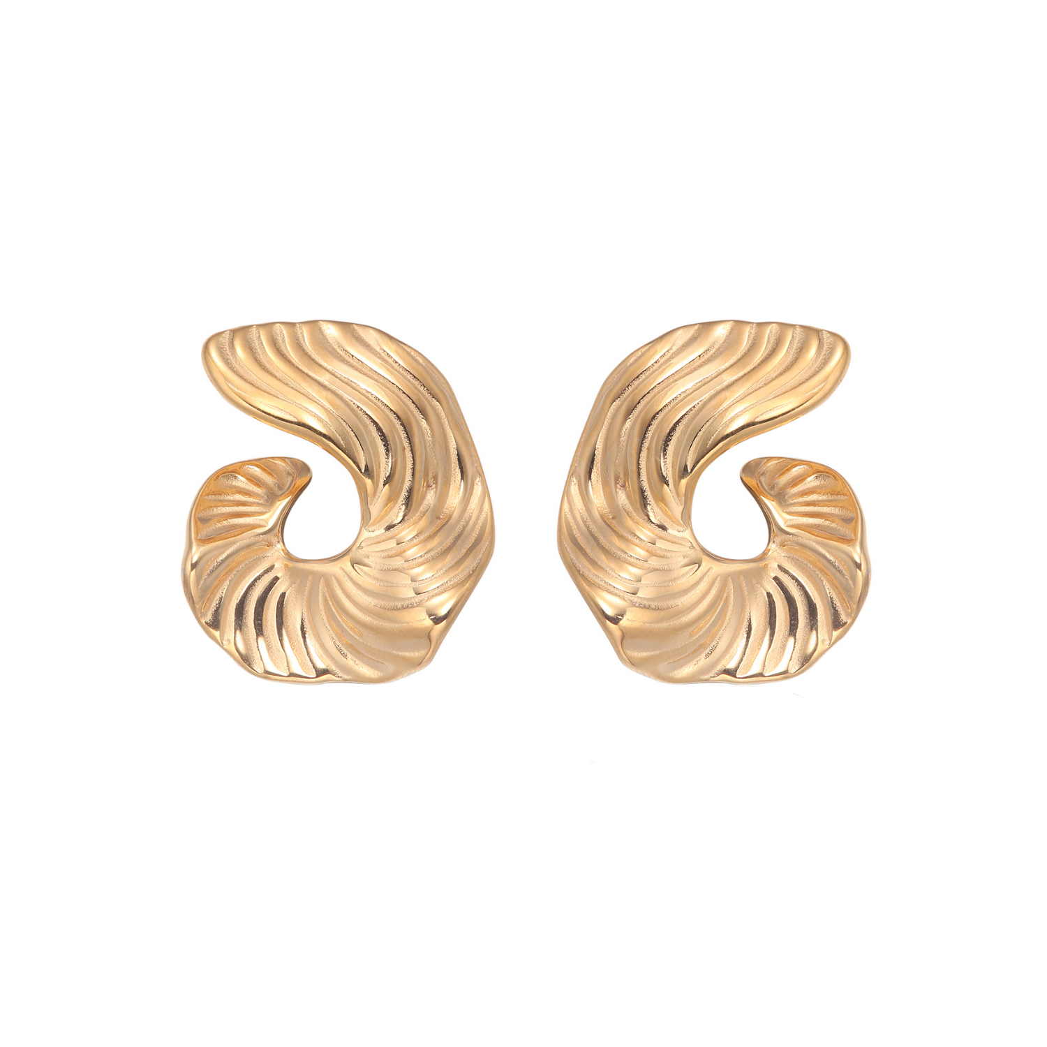 FLOWING SWIRL HOOPS | KÜPE