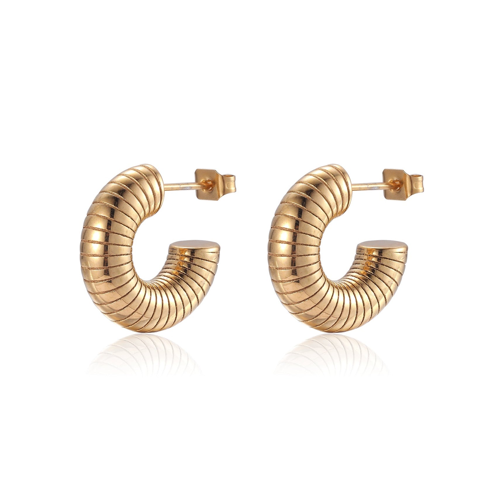 BOLD STRIPED HOOPS | KÜPE