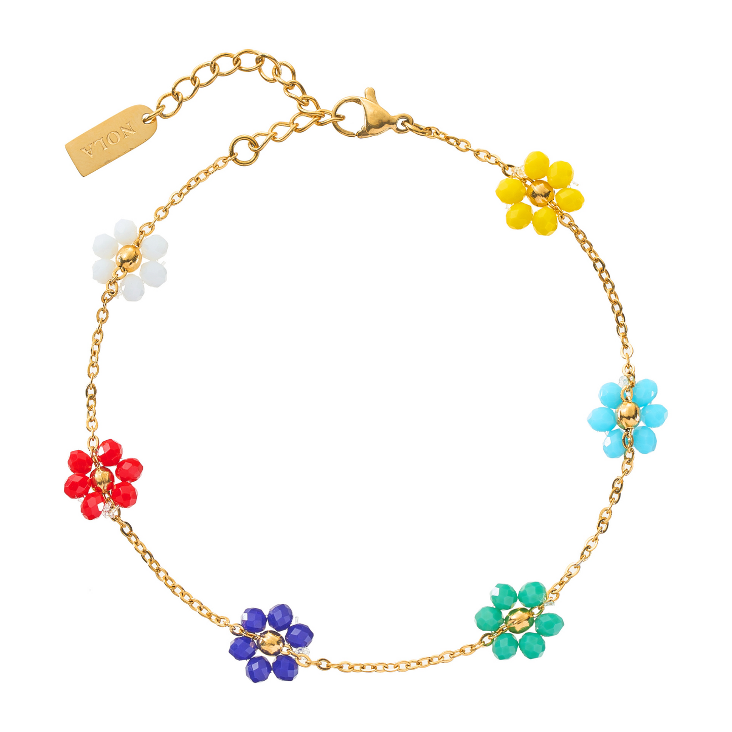 FLOURISH RAINBOW  ANKLET  | AYAK BİLEKLİĞİ