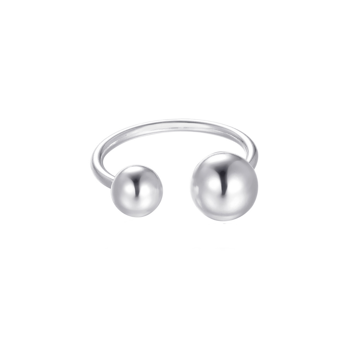 DOUBLE GLOBE RING | YÜZÜK