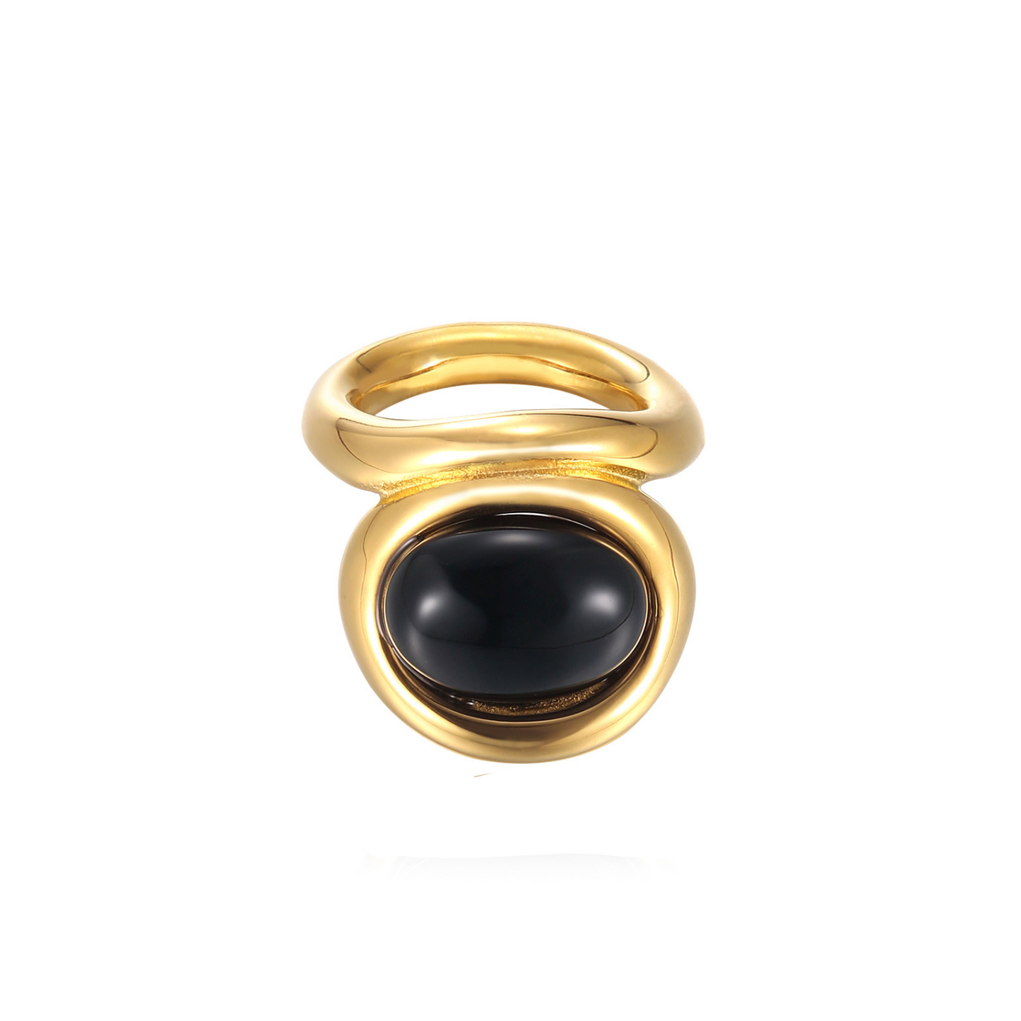 STATEMENT COCKTAIL RING BLACK | RİNG