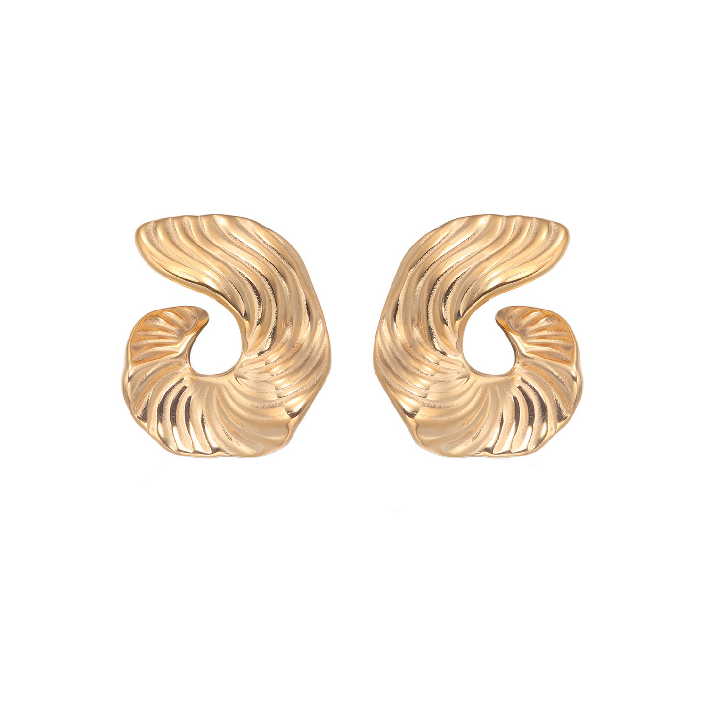FLOWING SWIRL HOOPS | KÜPE
