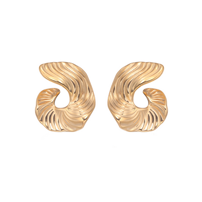FLOWING SWIRL HOOPS | KÜPE