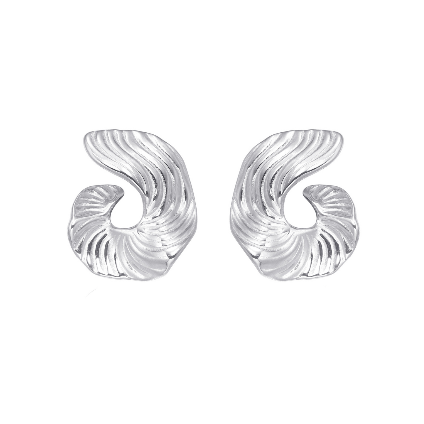 FLOWING SWIRL HOOPS | KÜPE