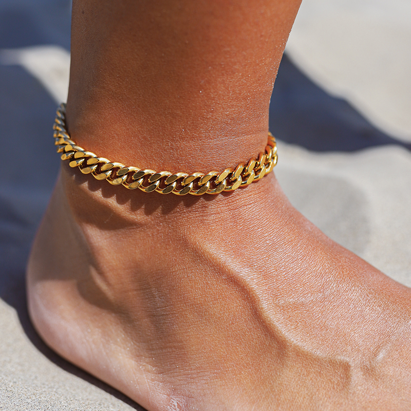 CUBAN ANKLET L  | AYAK BİLEKLİĞİ