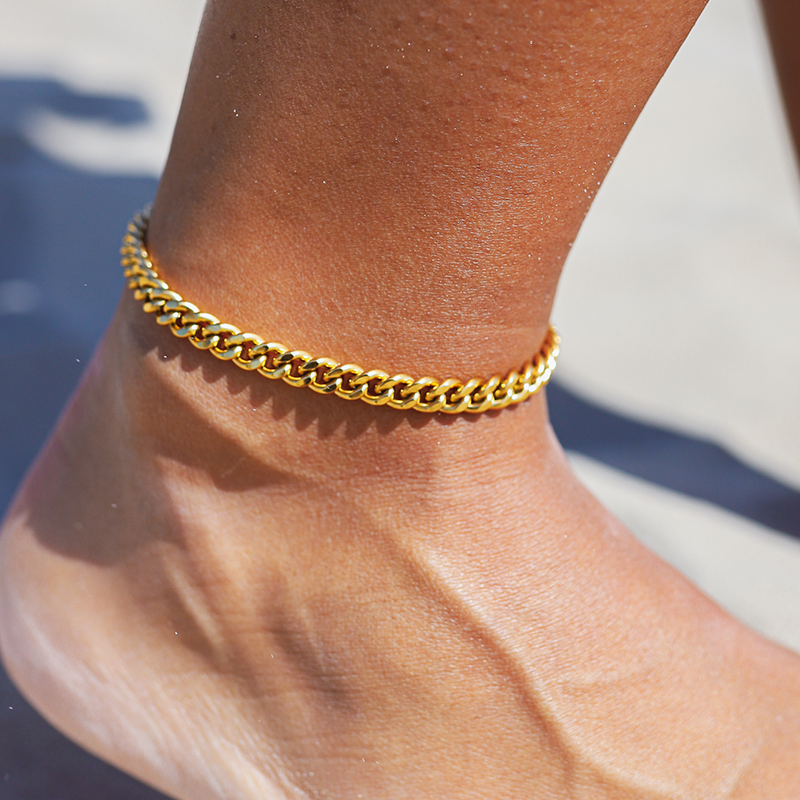 CUBAN ANKLET M  | AYAK BİLEKLİĞİ