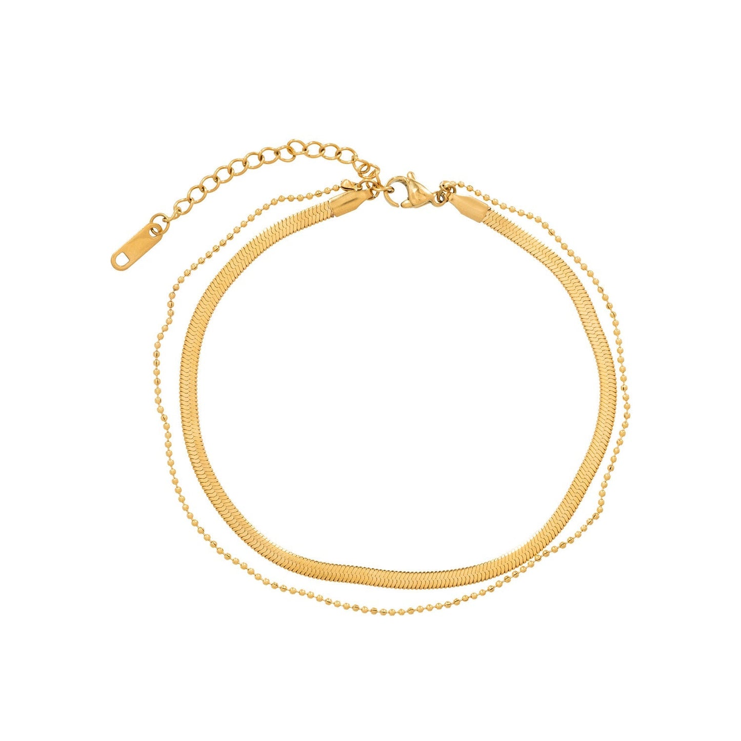 FLAT CHAIN ANKLET  | AYAK BİLEKLİĞİ