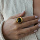 STATEMENT COCKTAIL RING BLACK | RİNG