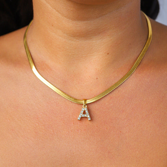 LETTER PENDANT.
