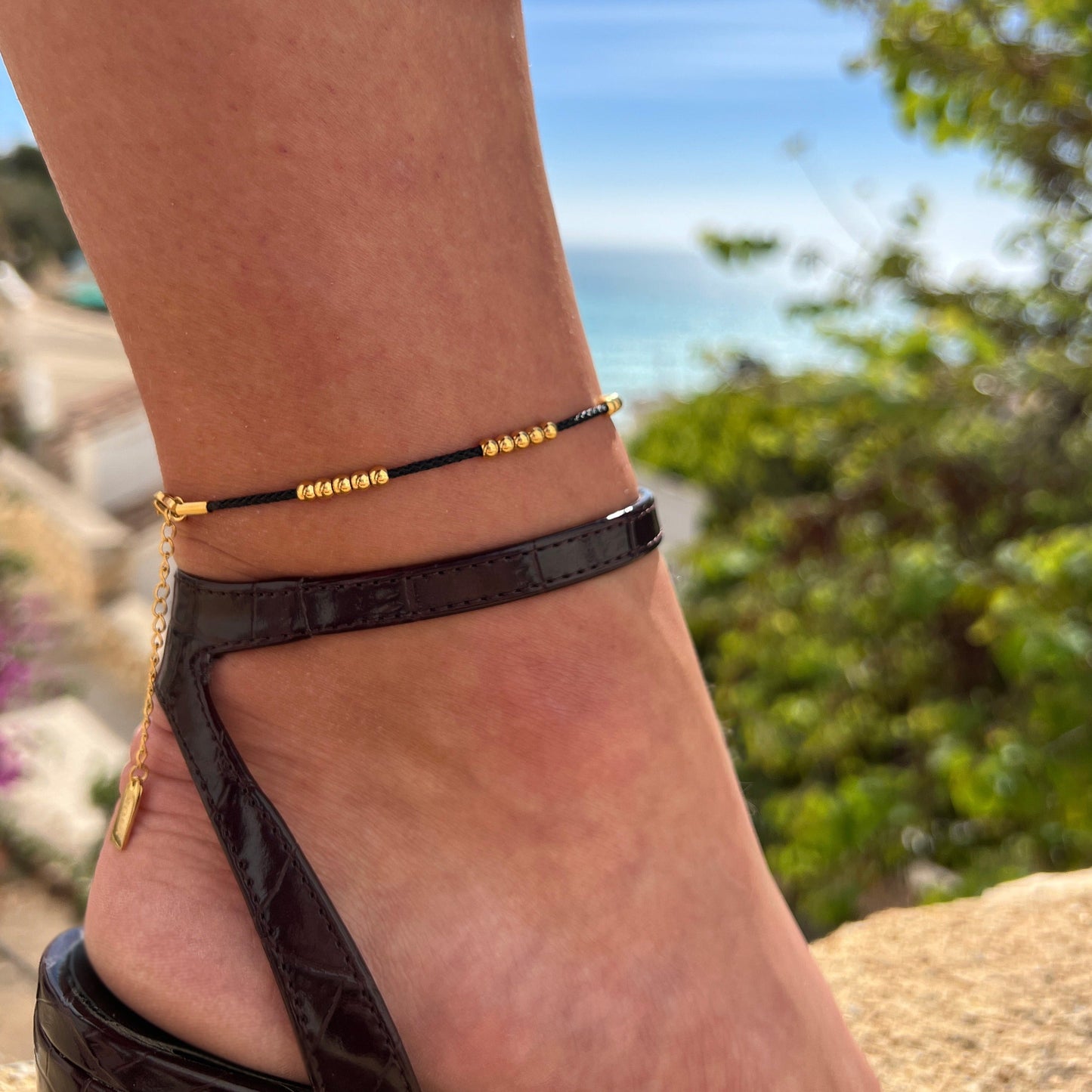 MIDNIGHT CHARM  ANKLET  | AYAK BİLEKLİĞİ