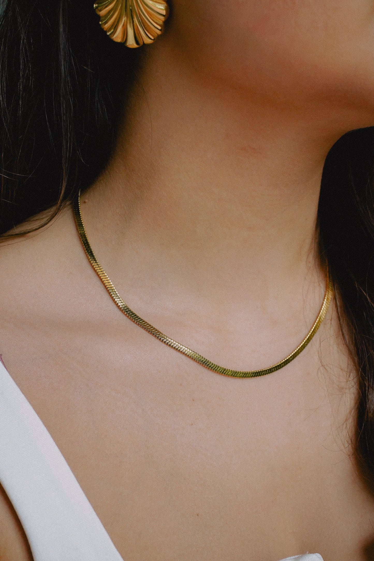 BOLD FLAT CHAIN | KOLYE