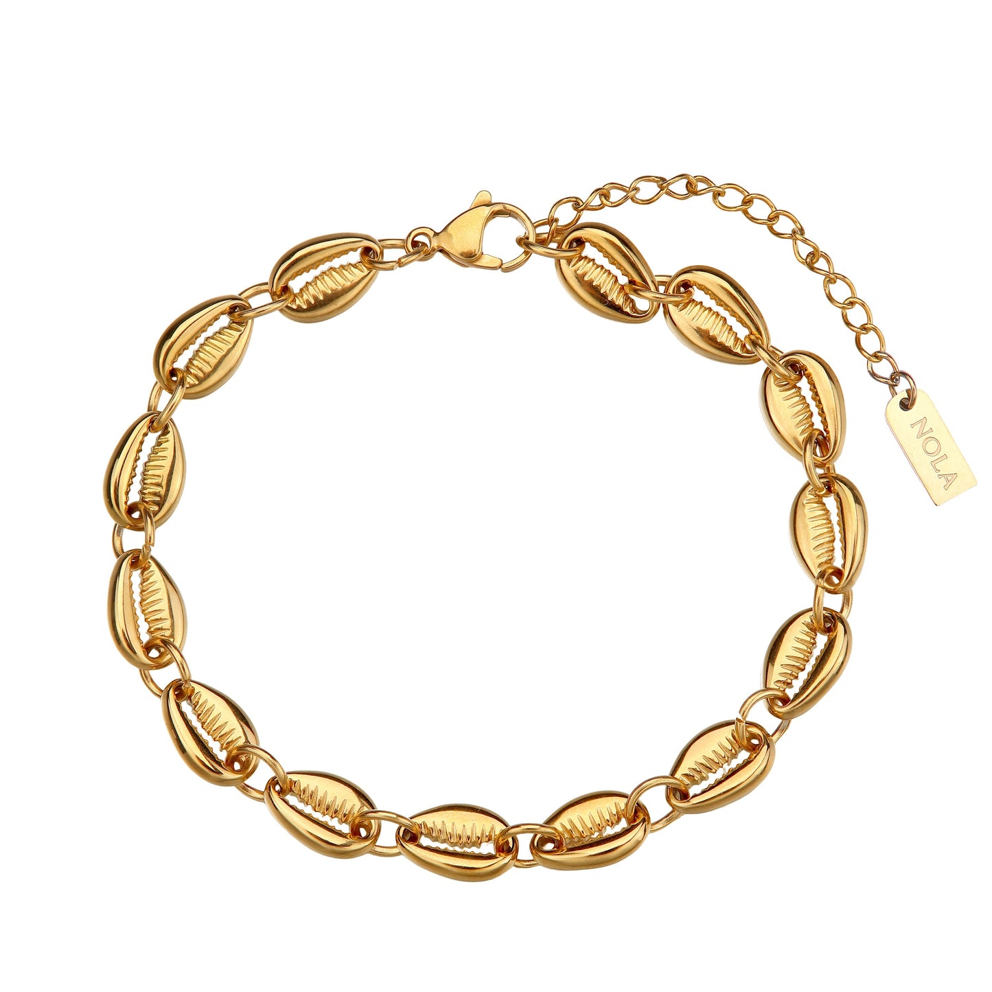 SHELL LINK anklet | AYAK BİLEKLİĞİ