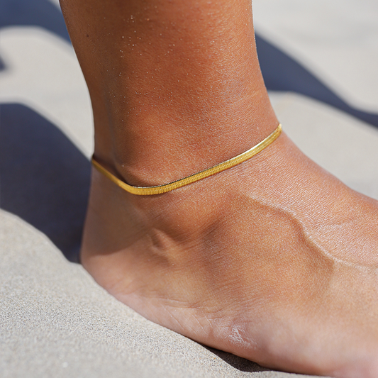 SNAKE ANKLET.