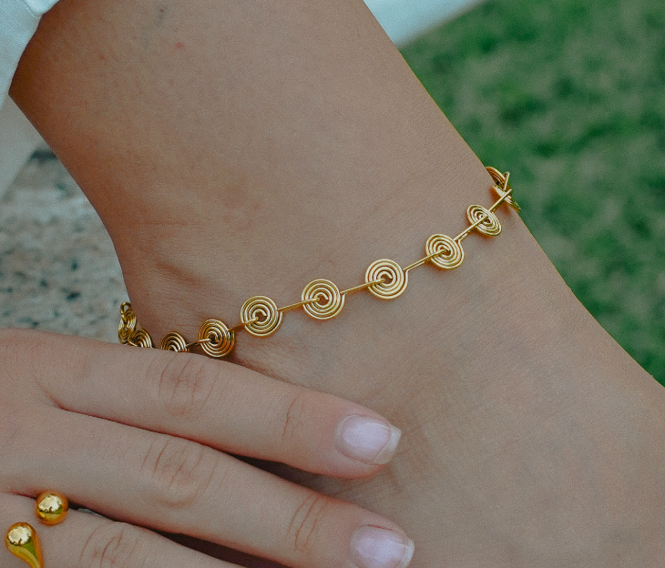 SWIRL ANKLET | AYAK BİLEKLİĞİ