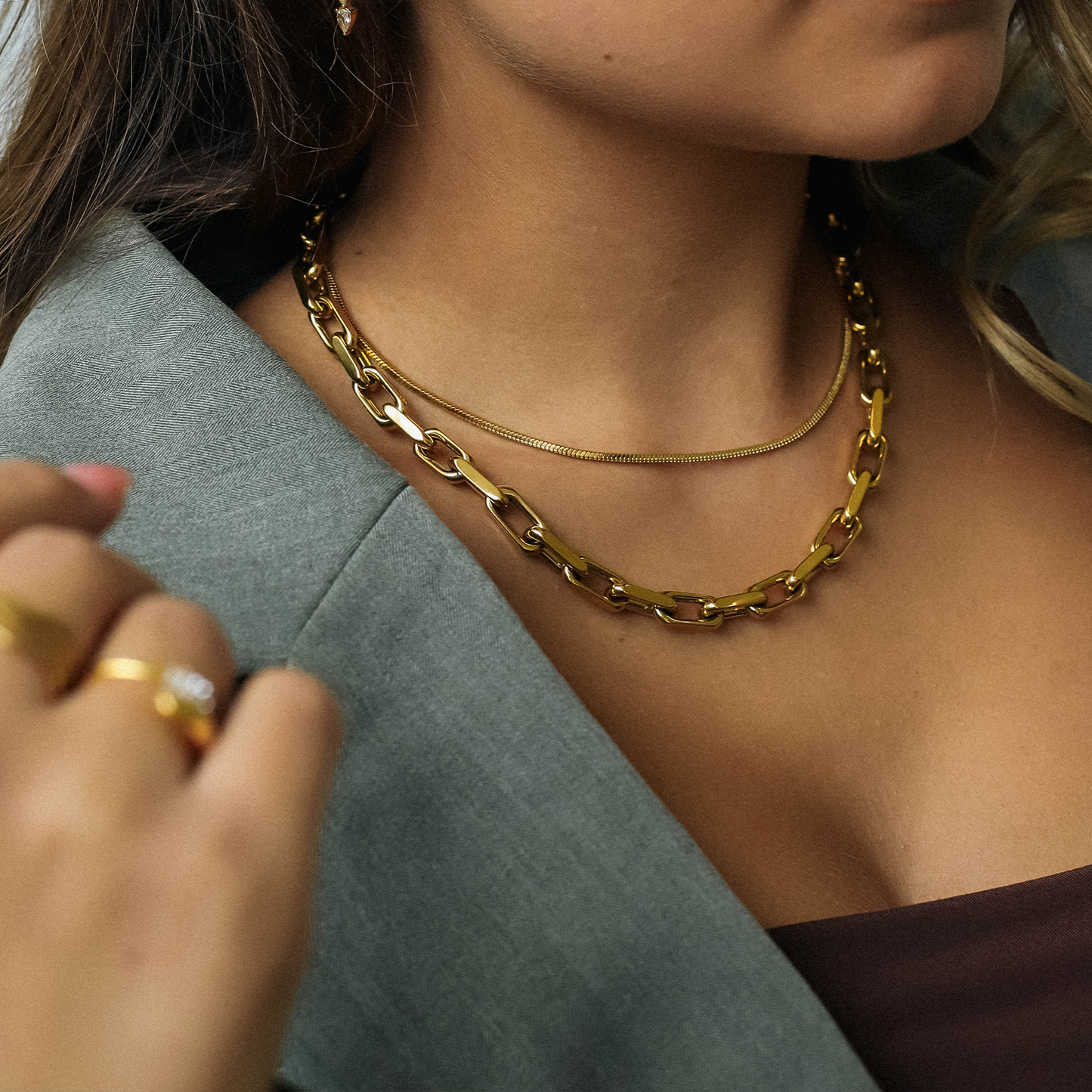 CHAIN LINK necklace | KOLYE